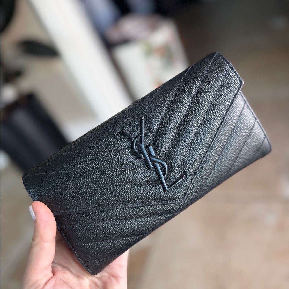 Saint Laurent Leather Wallet